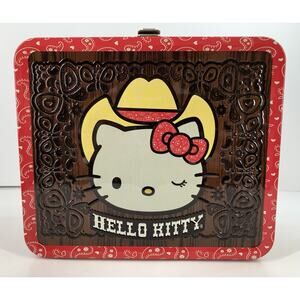 Loungefly Hello Kitty Cowgirl Western Theme Lunchbox 2010